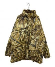 SPARTAN OUTDOORS（スパルタン アウトドアズ）の古着「リアルツリー柄中綿ジャケット」｜グリーン