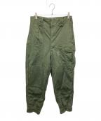 USEDユーズド）の古着「70’sP1960カーゴパンツ」｜グリーン