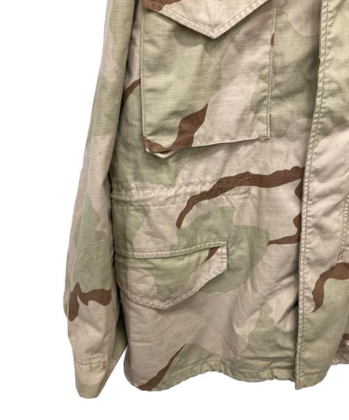 US ARMY（ユーエスアーミー）US ARMY (ユーエスアーミー) 90’sデザートカモミリタリージャケット ベージュ サイズ:L－Sの古着・服飾アイテム