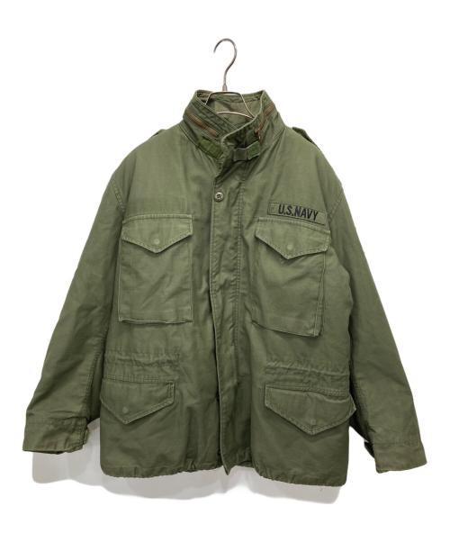 US ARMY（ユーエスアーミー）US ARMY (ユーエスアーミー) 70’sM-65ミリタリージャケット グリーン サイズ:Medium　Shortの古着・服飾アイテム