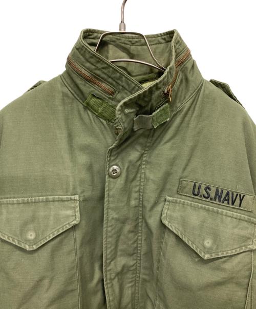 US ARMY（ユーエスアーミー）US ARMY (ユーエスアーミー) 70’sM-65ミリタリージャケット グリーン サイズ:Medium　Shortの古着・服飾アイテム