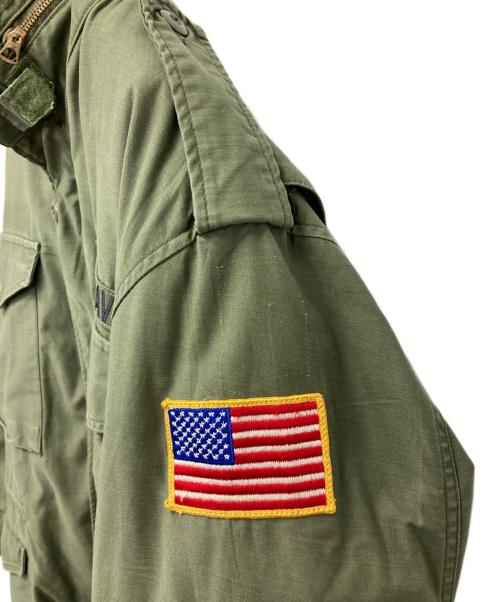 US ARMY（ユーエスアーミー）US ARMY (ユーエスアーミー) 70’sM-65ミリタリージャケット グリーン サイズ:Medium　Shortの古着・服飾アイテム
