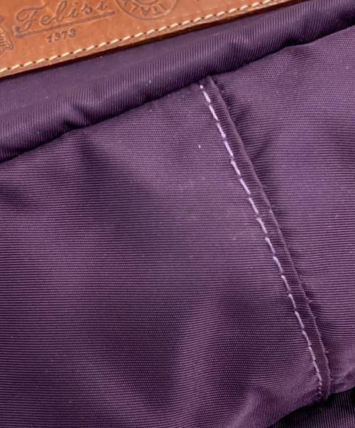 Felisi（フェリージ）Felisi (フェリージ) ワンショルダーバッグ パープルの古着・服飾アイテム