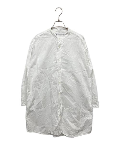 journal standard luxe（ジャーナルスタンダード ラックス）journal standard luxe (ジャーナルスタンダード ラックス) ポプリンスタンドカラーシャツ ホワイト サイズ:Fの古着・服飾アイテム