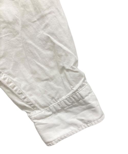 journal standard luxe（ジャーナルスタンダード ラックス）journal standard luxe (ジャーナルスタンダード ラックス) ポプリンスタンドカラーシャツ ホワイト サイズ:Fの古着・服飾アイテム
