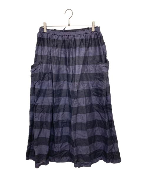 journal standard luxe（ジャーナルスタンダード ラックス）JOURNAL STANDARD LUXE (ジャーナルスタンダード ラックス) スカートスーツ ネイビー サイズ:Fの古着・服飾アイテム