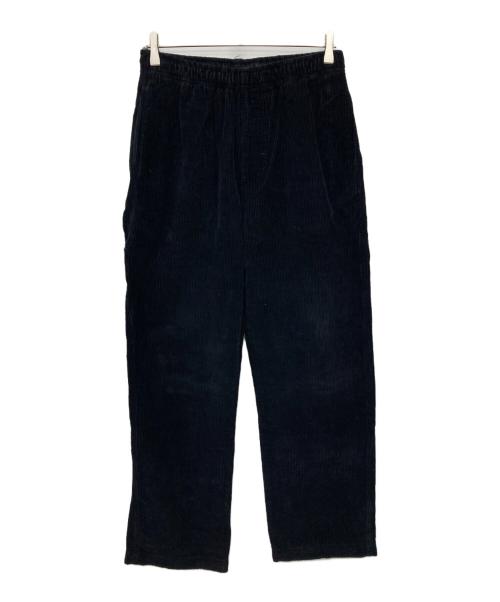 stussy（ステューシー）stussy (ステューシー) Wide Wale Cord Pants ブラック サイズ:Sの古着・服飾アイテム