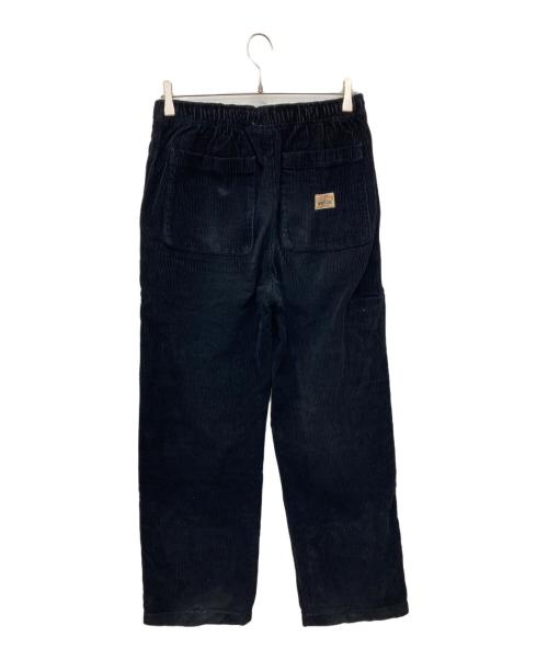 stussy（ステューシー）stussy (ステューシー) Wide Wale Cord Pants ブラック サイズ:Sの古着・服飾アイテム