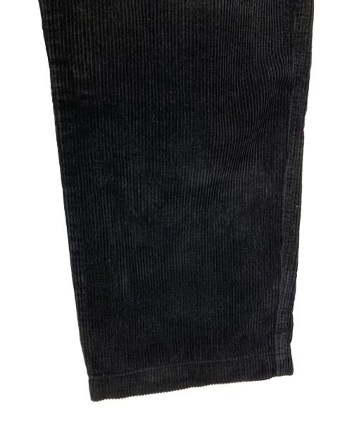 stussy（ステューシー）stussy (ステューシー) Wide Wale Cord Pants ブラック サイズ:Sの古着・服飾アイテム