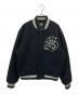 stussy（ステューシー）の古着「CASENTINO WOOL VARSITY JACKET」｜ブラック