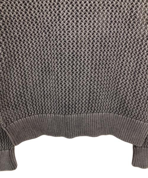 stussy（ステューシー）stussy (ステューシー) PIGMENT DYED LOOSE GAUGE SWEATER グレー サイズ:Mの古着・服飾アイテム