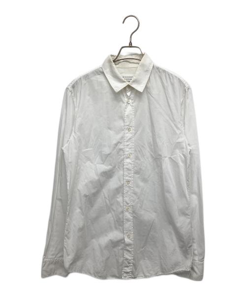 Maison Margiela（メゾンマルジェラ）Maison Margiela (メゾンマルジェラ) REGULAR SHIRT ホワイト サイズ:46の古着・服飾アイテム