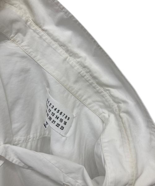 Maison Margiela（メゾンマルジェラ）Maison Margiela (メゾンマルジェラ) REGULAR SHIRT ホワイト サイズ:46の古着・服飾アイテム