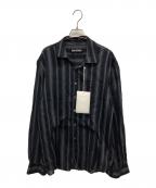 OUR LEGACYアワーレガシー）の古着「ADORN SHIRT」｜ブラック