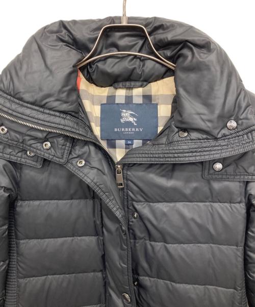 BURBERRY LONDON（バーバリーロンドン）BURBERRY LONDON (バーバリーロンドン) 裏ノヴァチェックダウンコート ブラック サイズ:38の古着・服飾アイテム