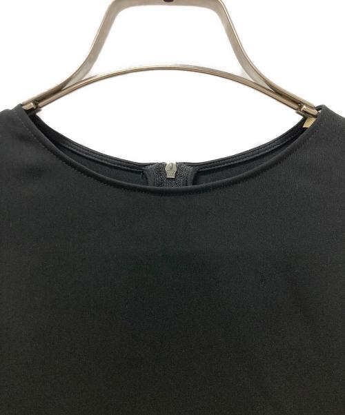 FOXEY（フォクシー）FOXEY (フォクシー) FLOUNCE PETAL BLOUSE/ブラウス ブラック サイズ:38の古着・服飾アイテム