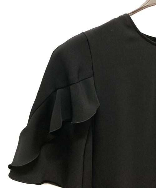 FOXEY（フォクシー）FOXEY (フォクシー) FLOUNCE PETAL BLOUSE/ブラウス ブラック サイズ:38の古着・服飾アイテム