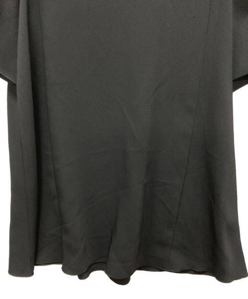 FOXEY（フォクシー）FOXEY (フォクシー) FLOUNCE PETAL BLOUSE/ブラウス ブラック サイズ:38の古着・服飾アイテム