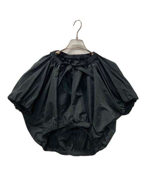 PLAIN PEOPLE（プレインピープル）PLAIN PEOPLE (プレインピープル) タフタギャザージャケット ブラック サイズ:9の古着・服飾アイテム