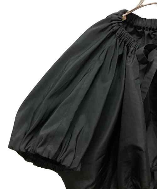 PLAIN PEOPLE（プレインピープル）PLAIN PEOPLE (プレインピープル) タフタギャザージャケット ブラック サイズ:9の古着・服飾アイテム