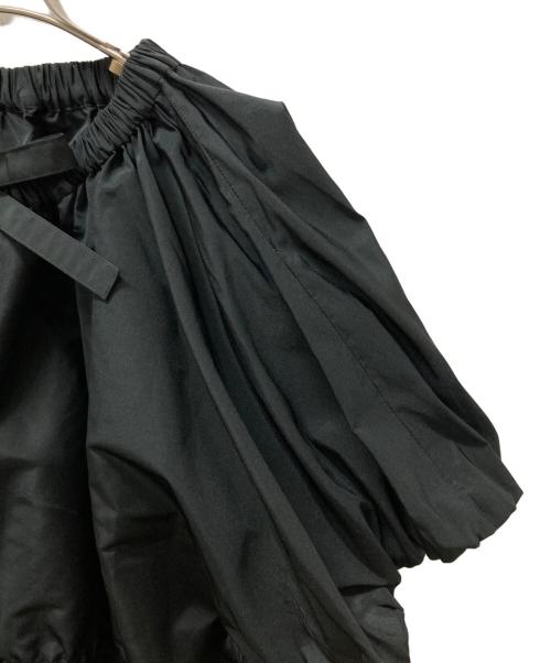 PLAIN PEOPLE（プレインピープル）PLAIN PEOPLE (プレインピープル) タフタギャザージャケット ブラック サイズ:9の古着・服飾アイテム