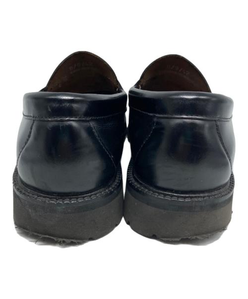 G.H.BASS（ジーエイチバス）G.H.BASS (ジーエイチバス) ラバーソールコインローファー ブラック サイズ:42の古着・服飾アイテム