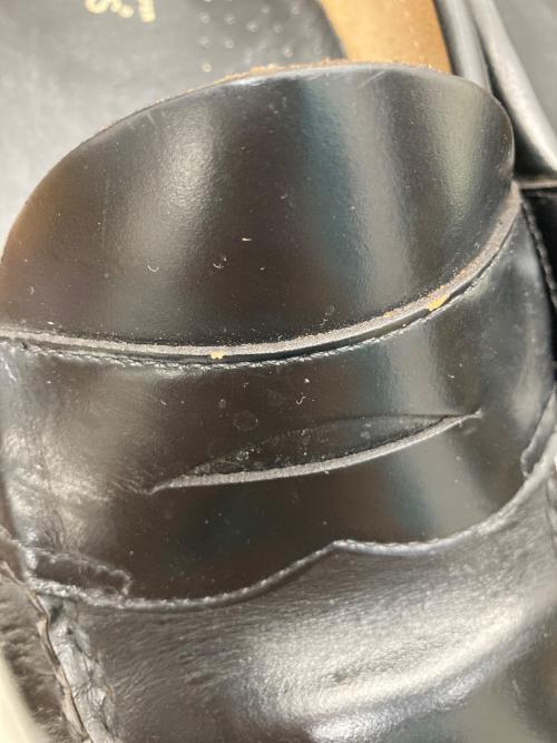 G.H.BASS（ジーエイチバス）G.H.BASS (ジーエイチバス) ラバーソールコインローファー ブラック サイズ:42の古着・服飾アイテム