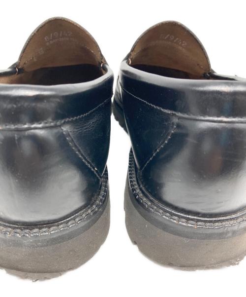 G.H.BASS（ジーエイチバス）G.H.BASS (ジーエイチバス) ラバーソールコインローファー ブラック サイズ:42の古着・服飾アイテム