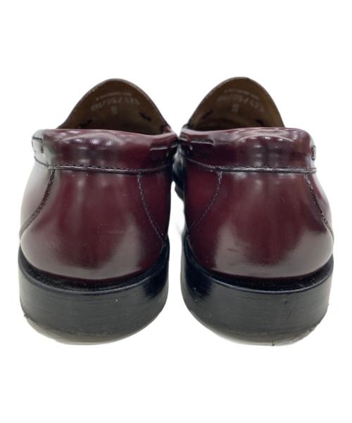 G.H.BASS（ジーエイチバス）G.H.BASS (ジーエイチバス) コインローファー ワインレッド サイズ:８1/2の古着・服飾アイテム