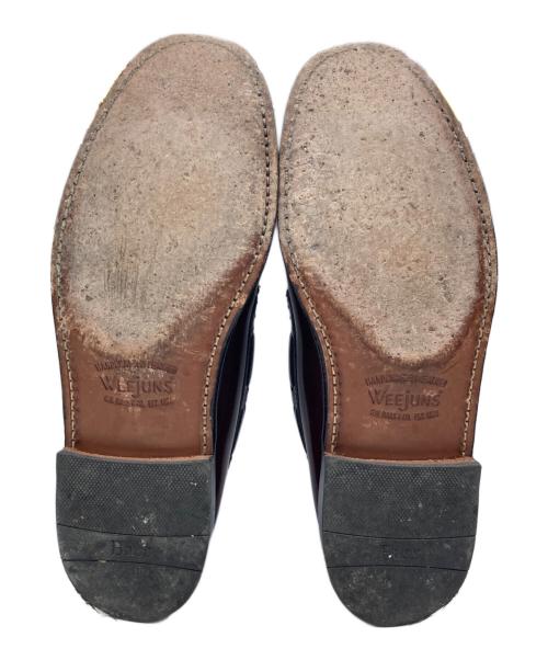 G.H.BASS（ジーエイチバス）G.H.BASS (ジーエイチバス) コインローファー ワインレッド サイズ:８1/2の古着・服飾アイテム