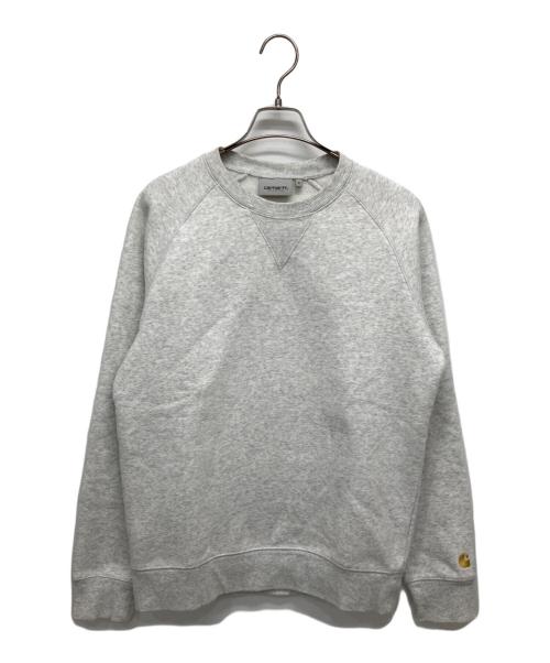 Carhartt WIP（カーハート ワークインプログレス）CARHARTT WIP (カーハート ワークインプログレス) CHASE SWEAT ホワイト サイズ:Sの古着・服飾アイテム