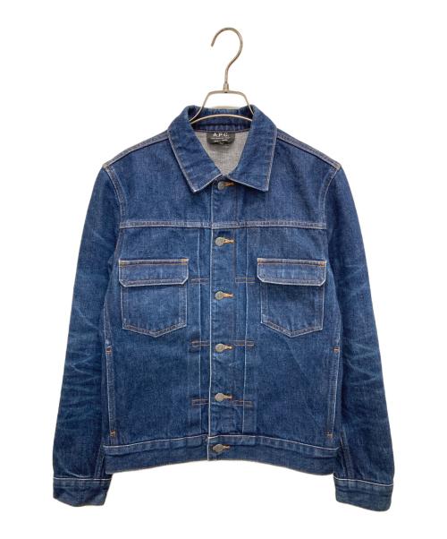 A.P.C.（アーペーセー）A.P.C. (アーペーセー) デニムジャケット インディゴ サイズ:XSの古着・服飾アイテム