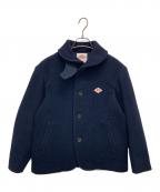 DANTONダントン）の古着「ウールパイル丸襟ジャケット」｜ネイビー