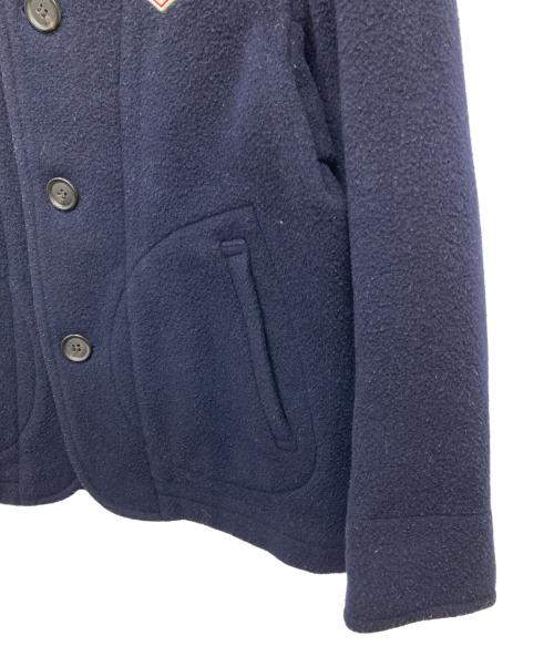 DANTON（ダントン）DANTON (ダントン) ウールパイル丸襟ジャケット ネイビー サイズ:34の古着・服飾アイテム