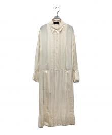 JOSEPH（ジョゼフ）の古着「CINNA / SEERSUCKER ドレス」｜アイボリー