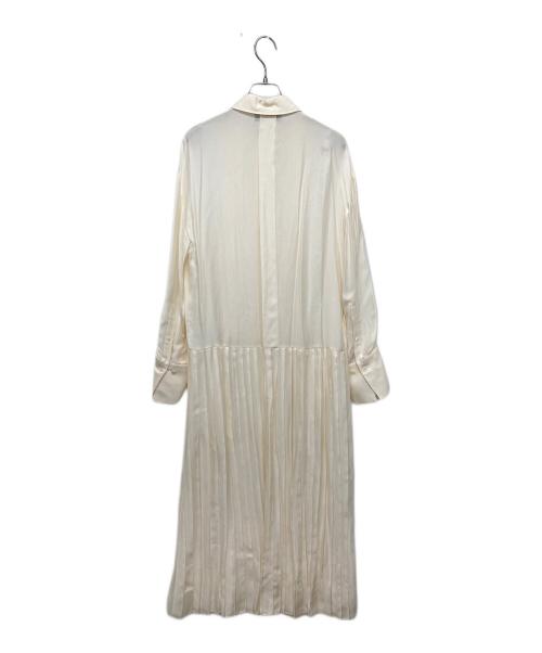 JOSEPH（ジョゼフ）JOSEPH (ジョゼフ) CINNA / SEERSUCKER ドレス アイボリー サイズ:36の古着・服飾アイテム