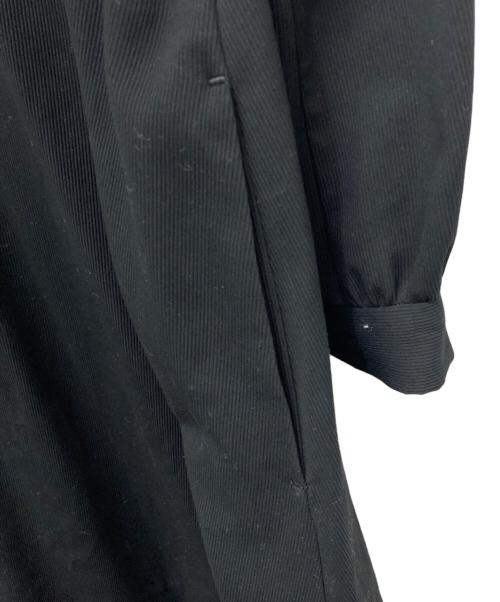 BACCA（バッカ）BACCA (バッカ) コットンピケシャツドレス ブラック サイズ:36の古着・服飾アイテム