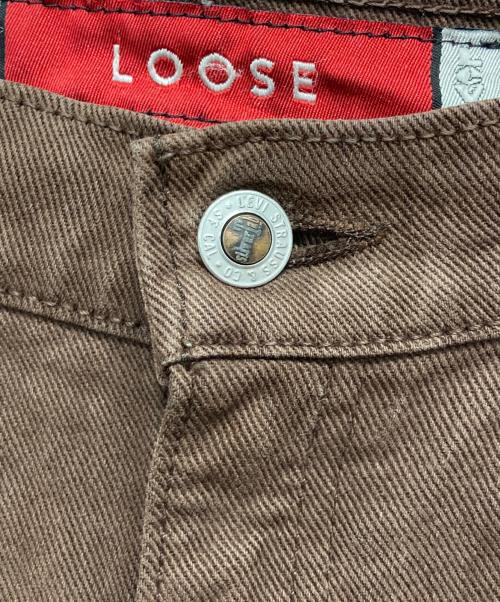 LEVI'S（リーバイス）LEVI'S (リーバイス) SilverTabデニムパンツ ブラウン サイズ:Ｍの古着・服飾アイテム