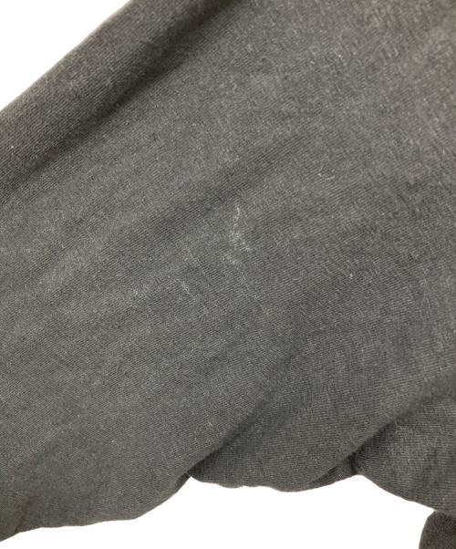 AURALEE（オーラリー）AURALEE (オーラリー) リネン混ヘンリーネックカットソー ブラック サイズ:3の古着・服飾アイテム