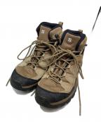 SALOMONサロモン）の古着「QUEST ROVE GTX/トレッキングブーツ」｜ベージュ