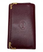 Cartierカルティエ）の古着「6連キーケース」｜ボルドー