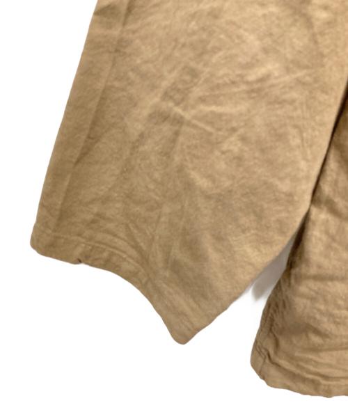 nestrobe confect（ネストローブ コンフェクト）nestrobe confect (ネストローブ コンフェクト) 近江晒 超撥水 ジップシャツ ベージュ サイズ:3の古着・服飾アイテム