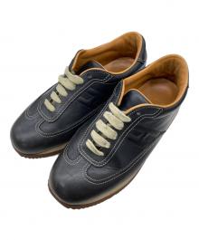 HERMES（エルメス）の古着「Hロゴクイックスニーカー」｜ブラック