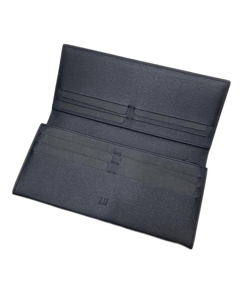 dunhill（ダンヒル）dunhill (ダンヒル) LONG WALLET/二つ折り長財布 ブラックの古着・服飾アイテム