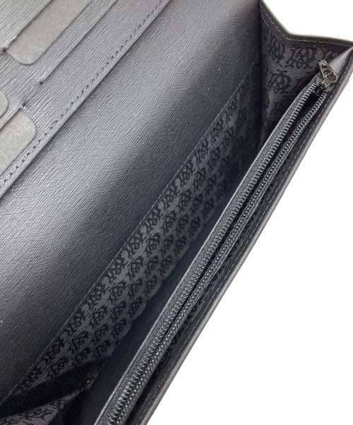 dunhill（ダンヒル）dunhill (ダンヒル) LONG WALLET/二つ折り長財布 ブラックの古着・服飾アイテム
