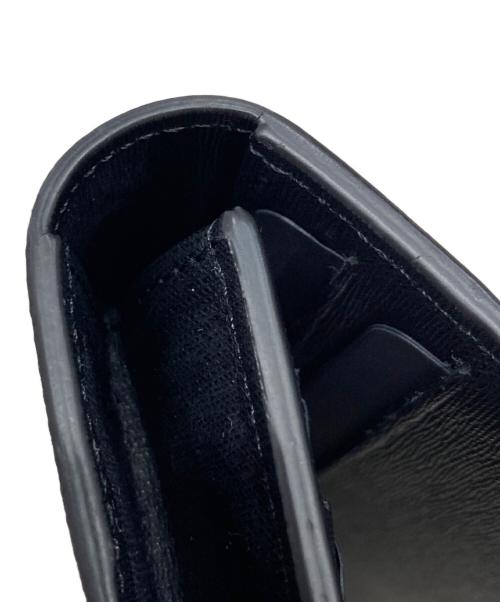 dunhill（ダンヒル）dunhill (ダンヒル) LONG WALLET/二つ折り長財布 ブラックの古着・服飾アイテム