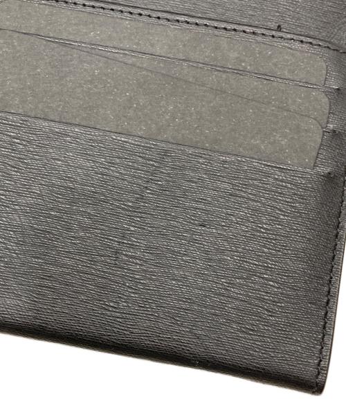 dunhill（ダンヒル）dunhill (ダンヒル) LONG WALLET/二つ折り長財布 ブラックの古着・服飾アイテム