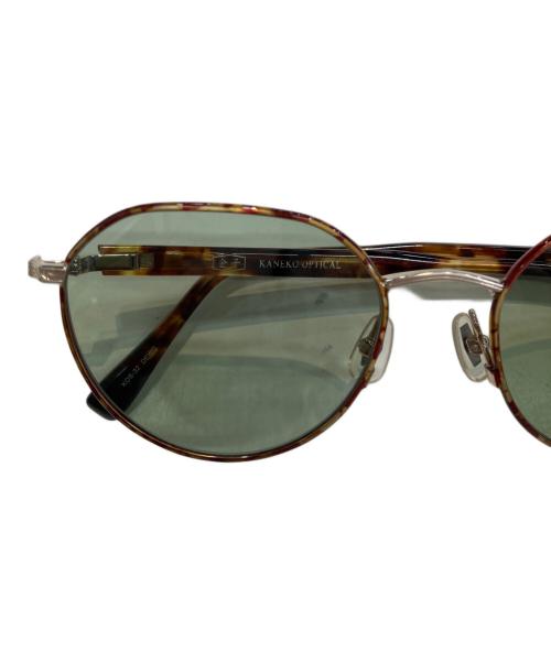 金子眼鏡（カネコガンキョウ）金子眼鏡 (カネコガンキョウ) サングラス ブラウンの古着・服飾アイテム