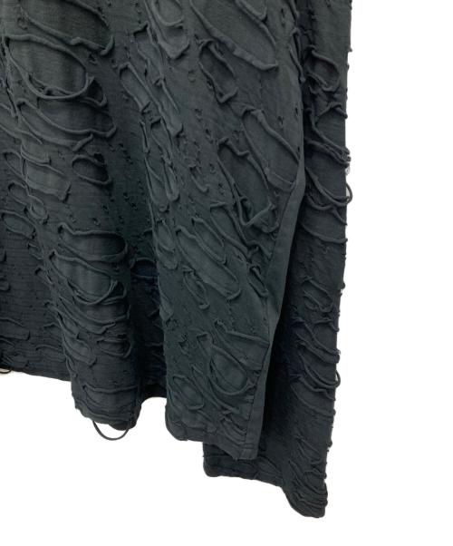 DIESEL（ディーゼル）DIESEL (ディーゼル) T-CRANE-LS-HOOD ブラック サイズ:XLの古着・服飾アイテム