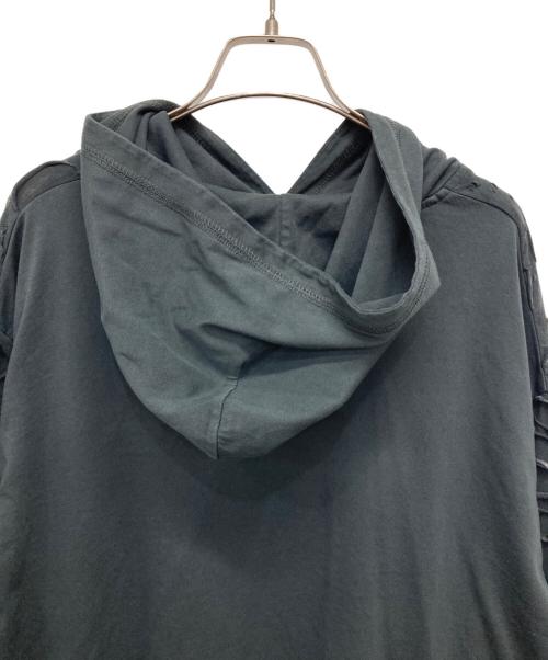 DIESEL（ディーゼル）DIESEL (ディーゼル) T-CRANE-LS-HOOD ブラック サイズ:XLの古着・服飾アイテム